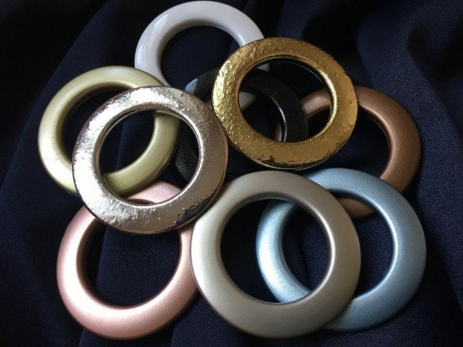 Какие особенности имеют люверсы для штор?