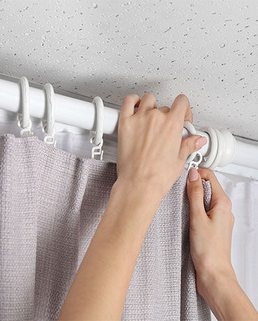 Навішування штор