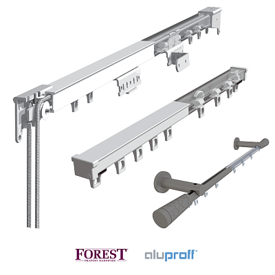 Алюмінієві карнизи