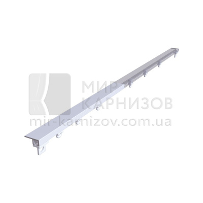 Карниз алюмінієвий 1-ряд